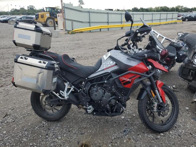  Salvage Triumph Motorcycle Tiger 850