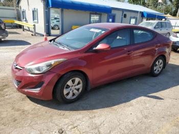  Salvage Hyundai ELANTRA