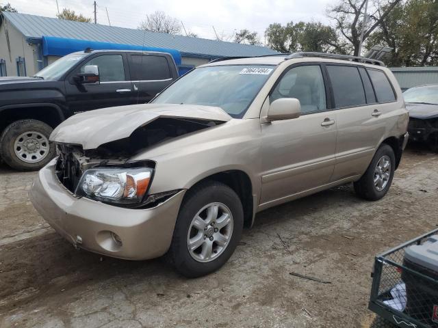  Salvage Toyota Highlander