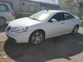  Salvage Pontiac G6