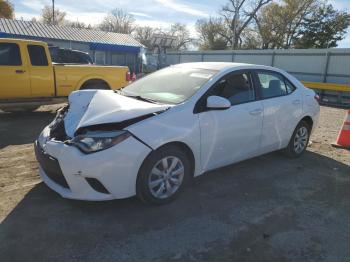  Salvage Toyota Corolla