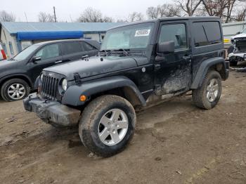  Salvage Jeep Wrangler