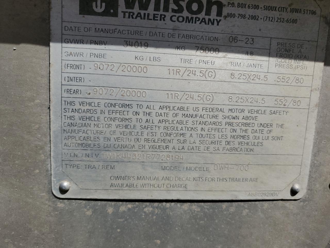 Wilson Trailer Image 8