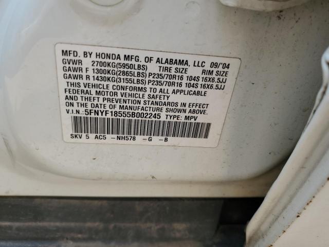 Honda Pilot Exl Image 9