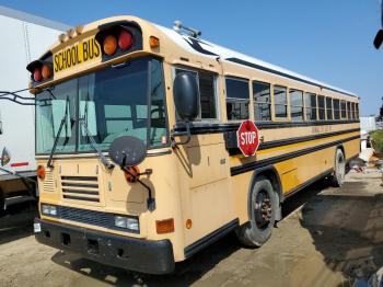  Salvage Blue Bird School Bus   Transit Bus
