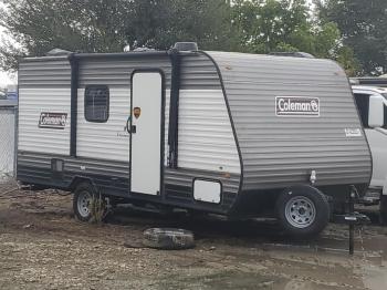  Salvage Coleman Trailer