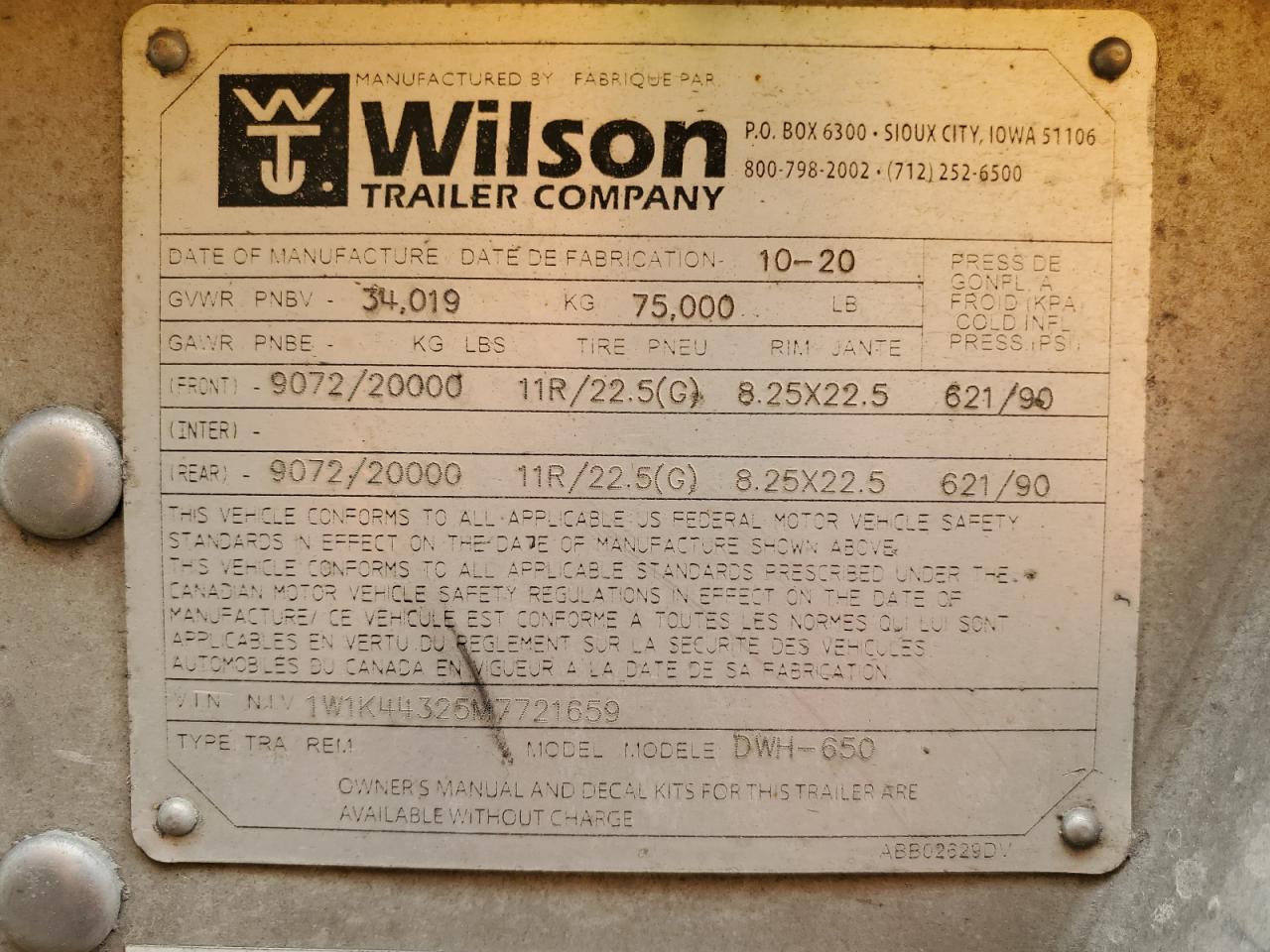Wilson Trailer Image 7