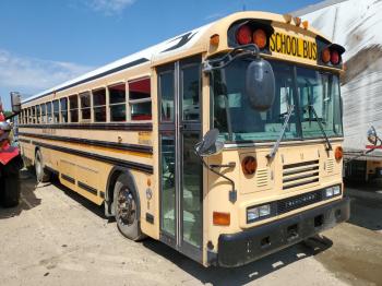  Salvage Blue Bird School Bus