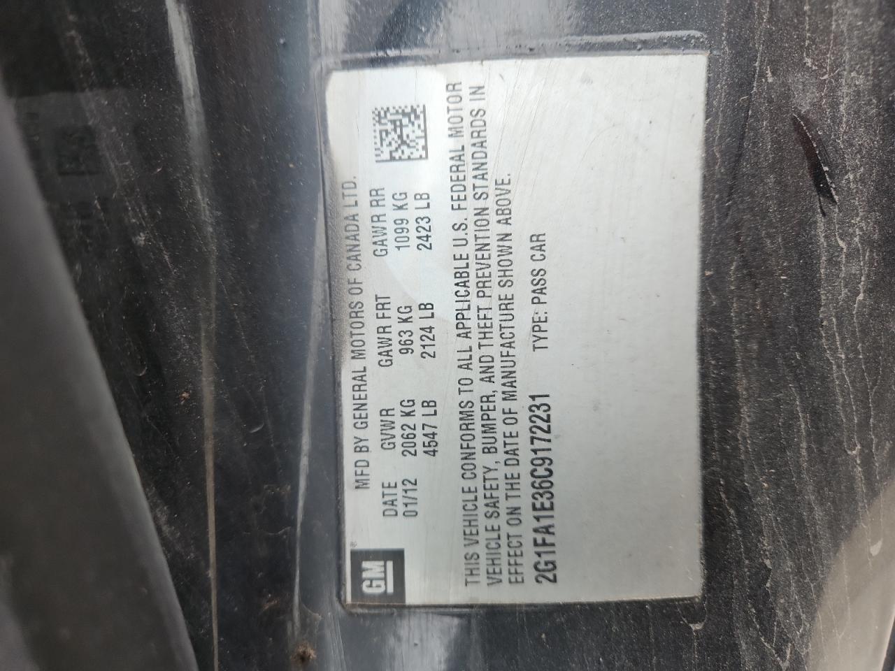 Chevrolet Camaro Ls Image 4