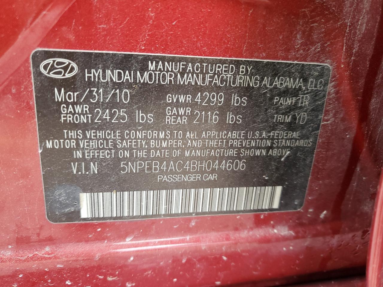 Hyundai SONATA Gls Image 10