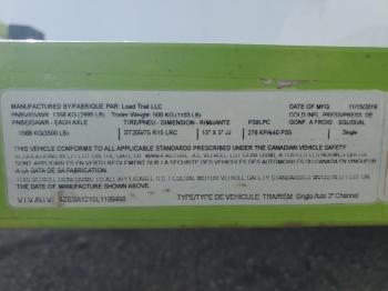  Salvage Load Trail Trailer