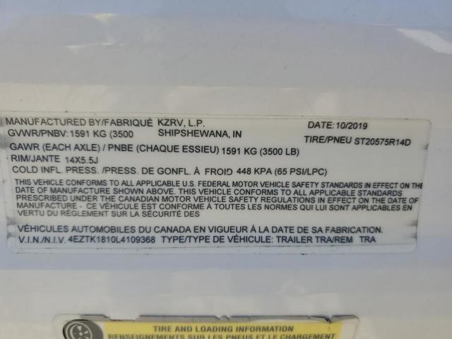  Salvage Kzps Trailer