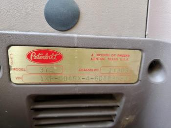  Salvage Peterbilt Tractor 379