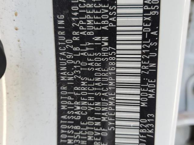 Toyota Corolla Le Image 9