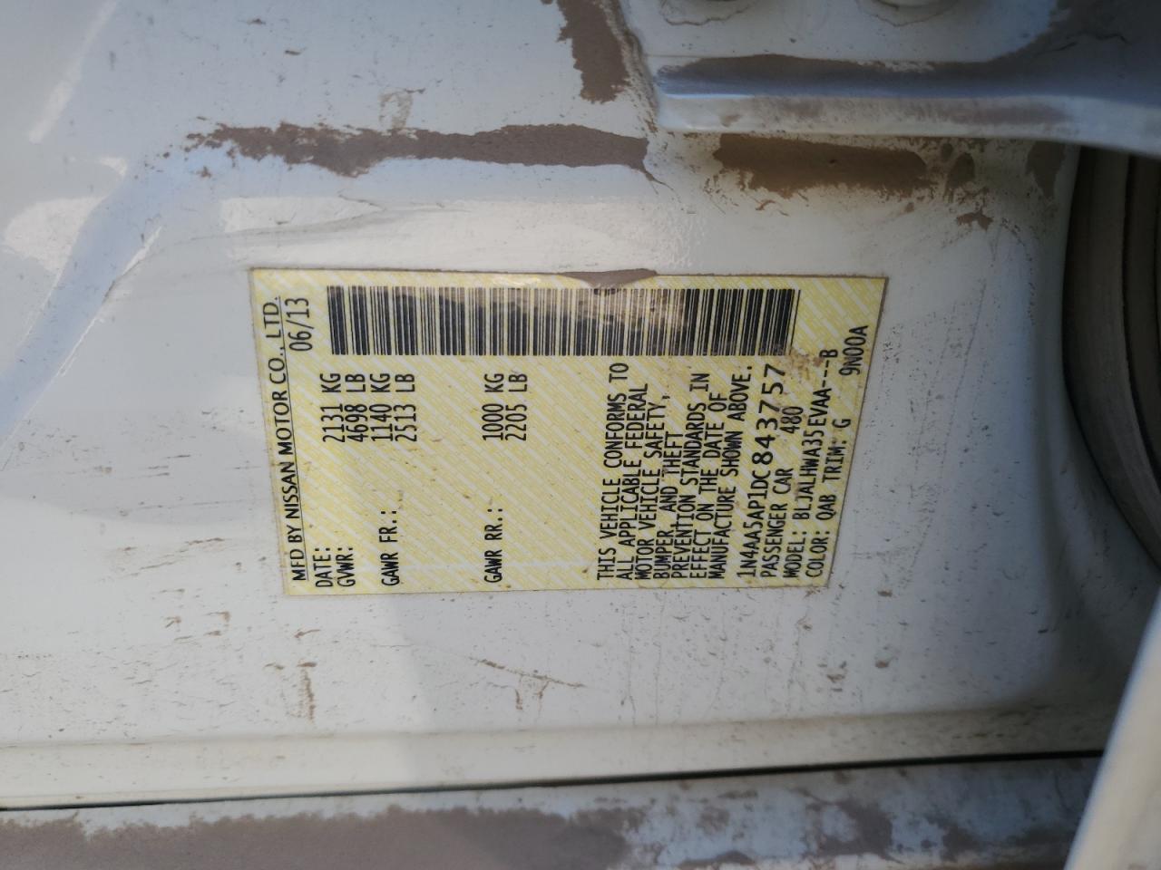 Nissan Maxima S Image 9