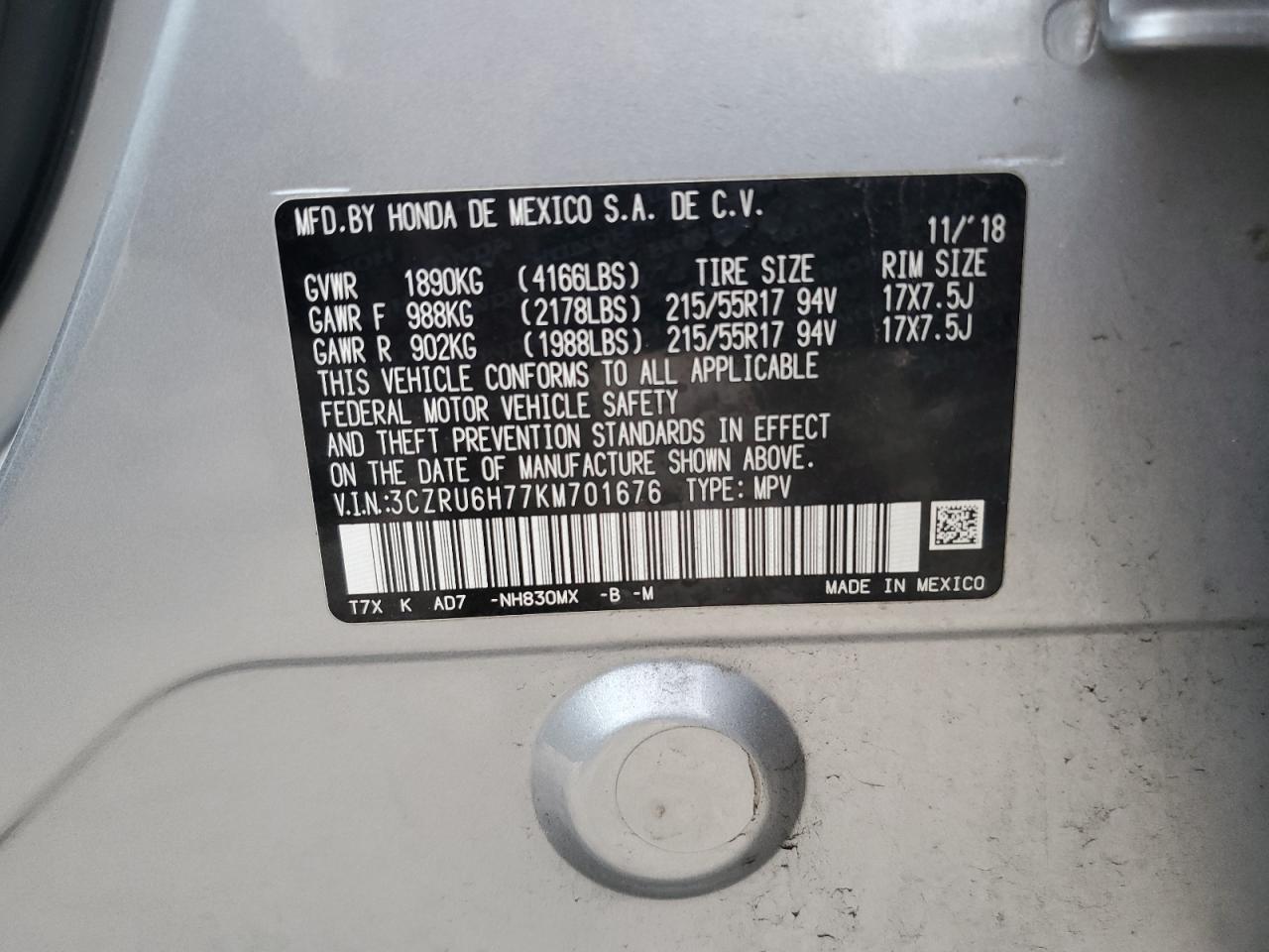 Honda HR-V Exl Image 10