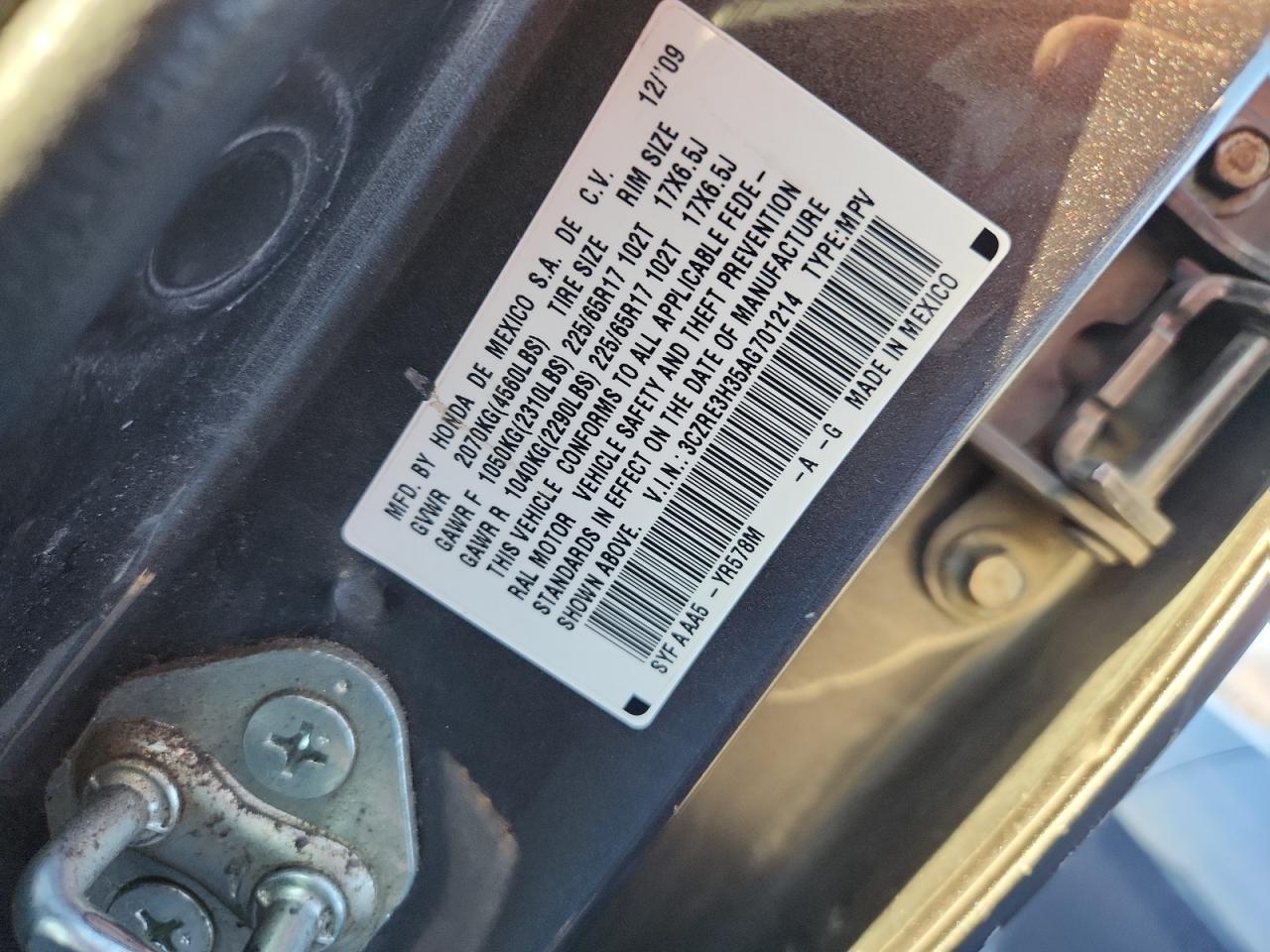 Honda Crv Lx Image 12