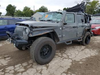  Salvage Jeep Wrangler