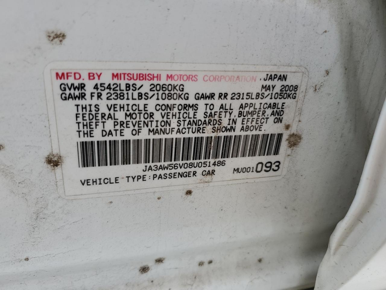 Mitsubishi Evo Evolution Mr Image 10