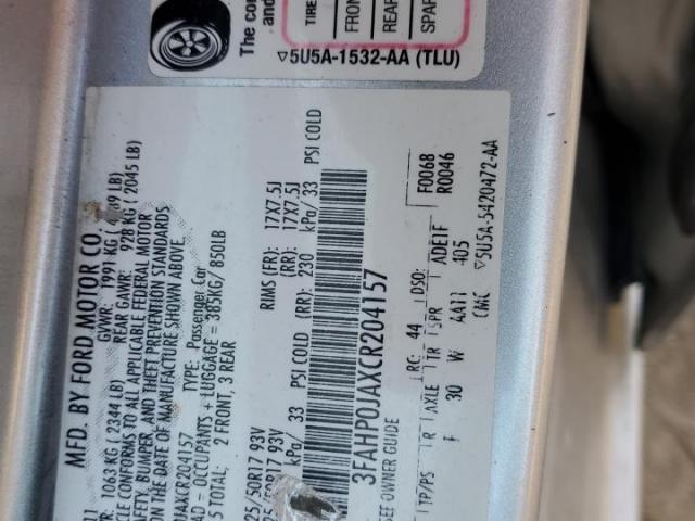 Ford Fusion Sel Image 3