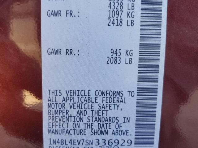 Nissan Altima Sl Image 3