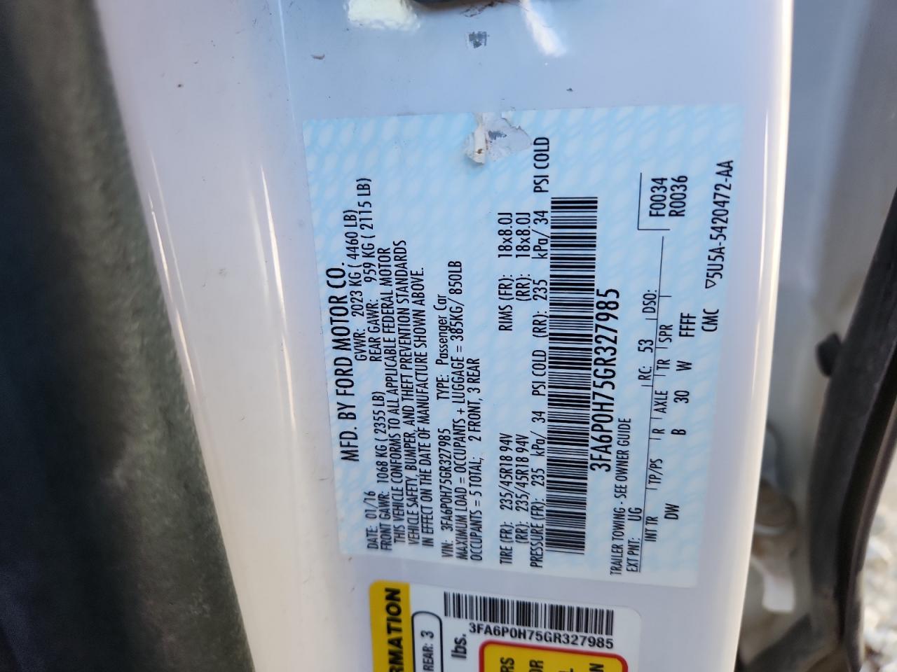 Ford Fusion Se Image 7