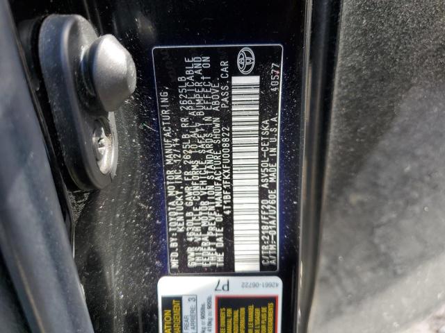 Toyota Camry Le Image 12