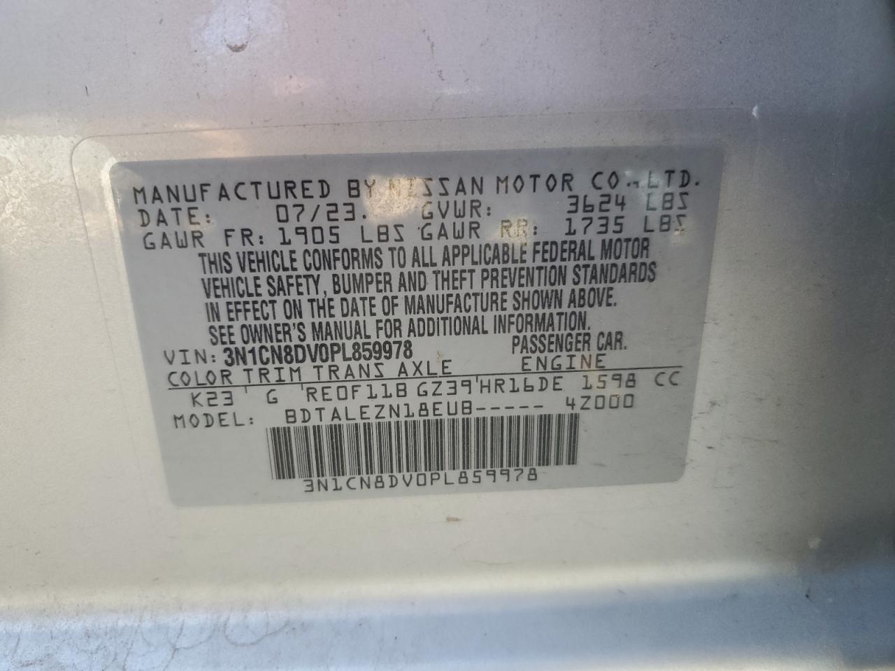 Nissan Versa S Image 11