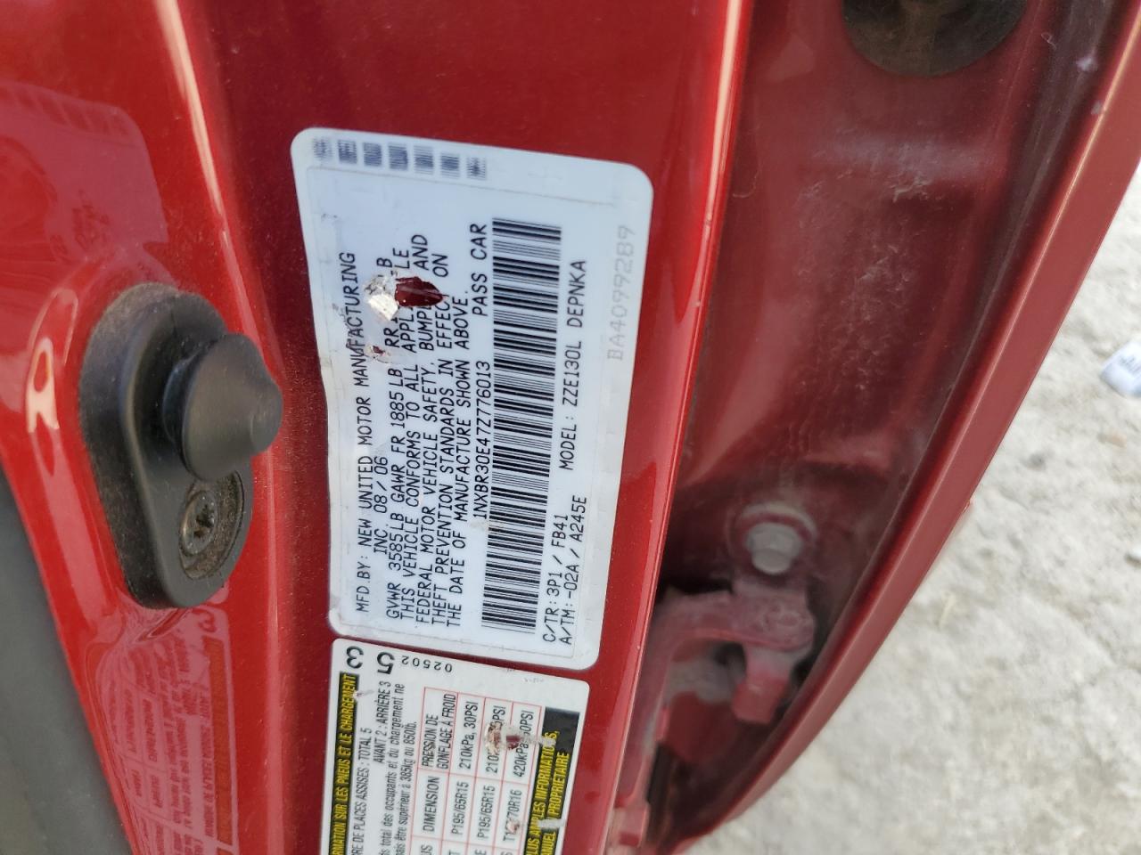 Toyota Corolla Ce Image 11