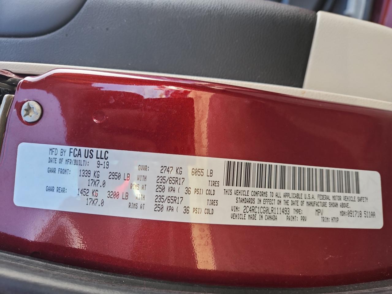 Chrysler Minivan Lx Image 10