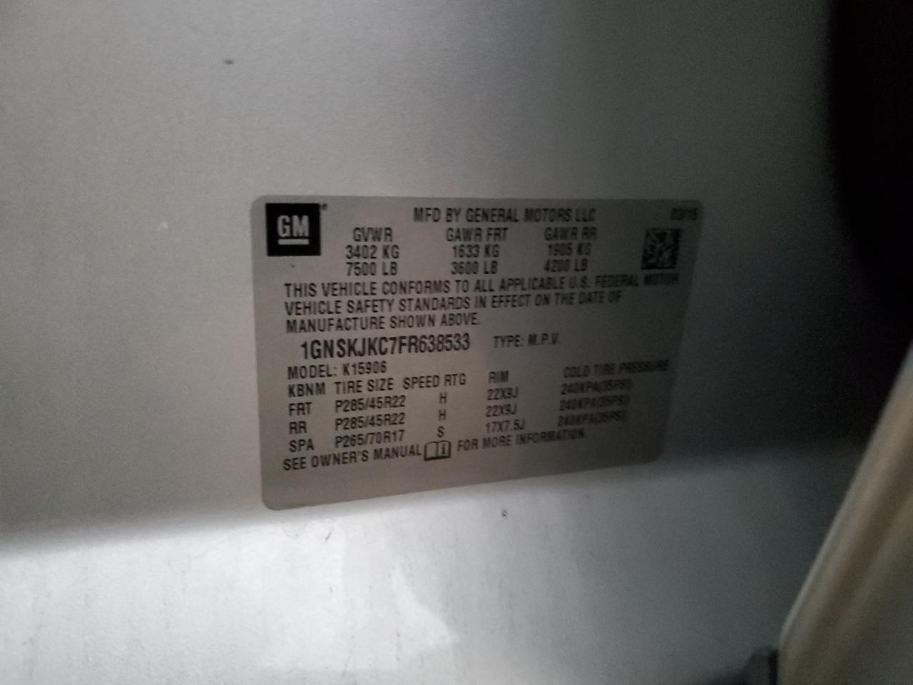 Chevrolet Suburban K1500 Lt Image 2