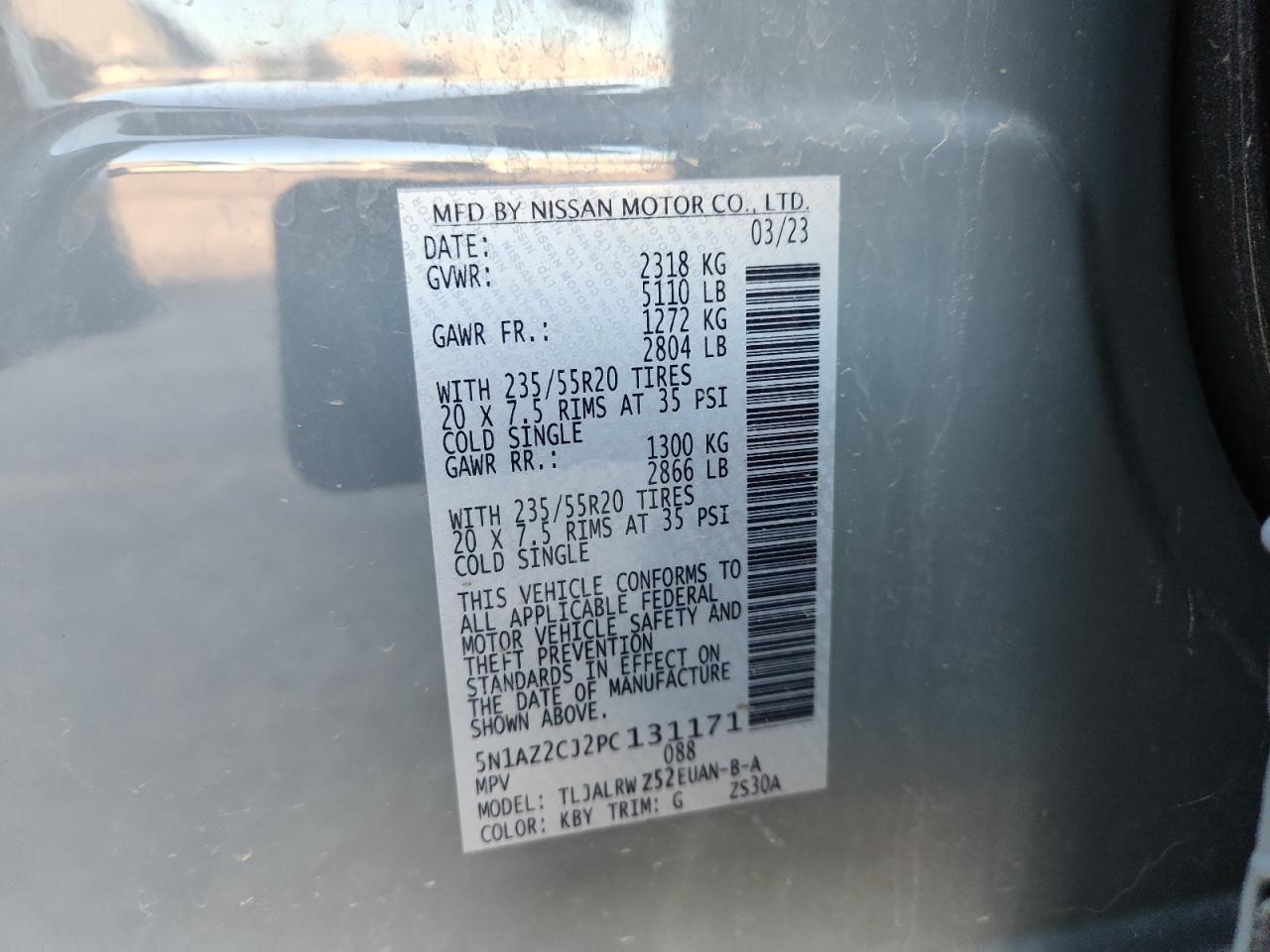 Nissan Murano Sl Image 9