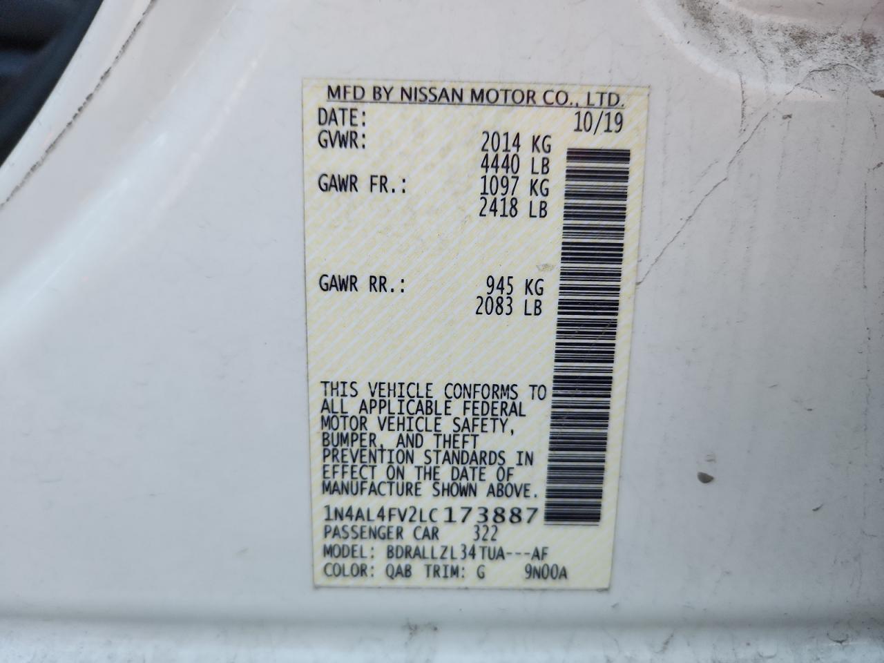 Nissan Altima Platinum Image 4