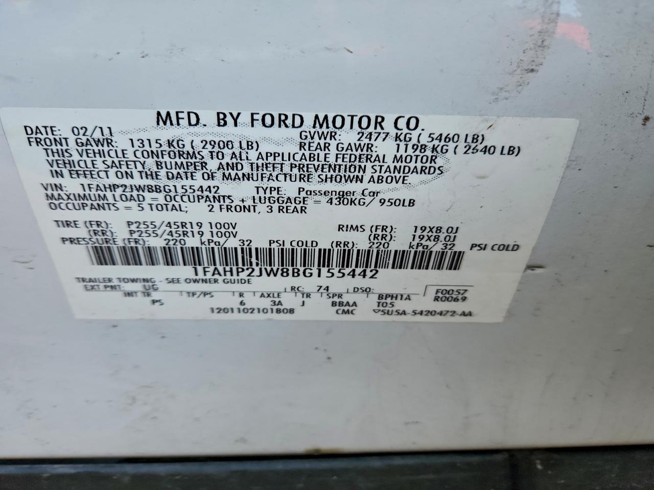 Ford Taurus Limited Image 9