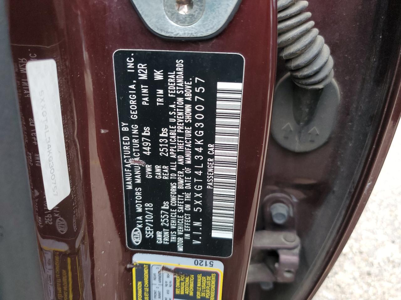 Kia Optima Lx Image 8