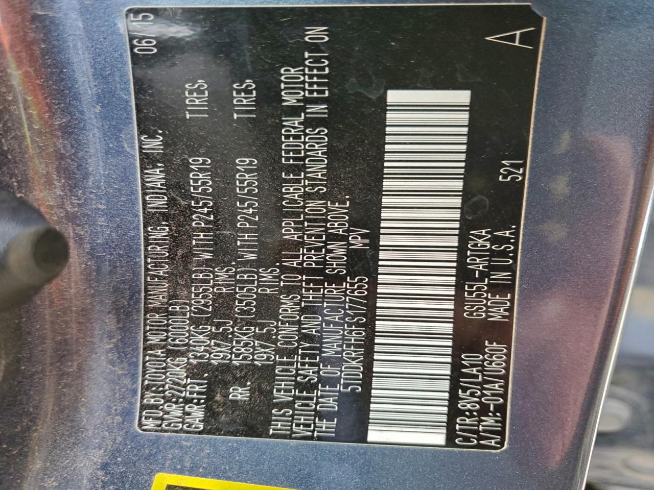 Toyota Highlander Limited Image 5