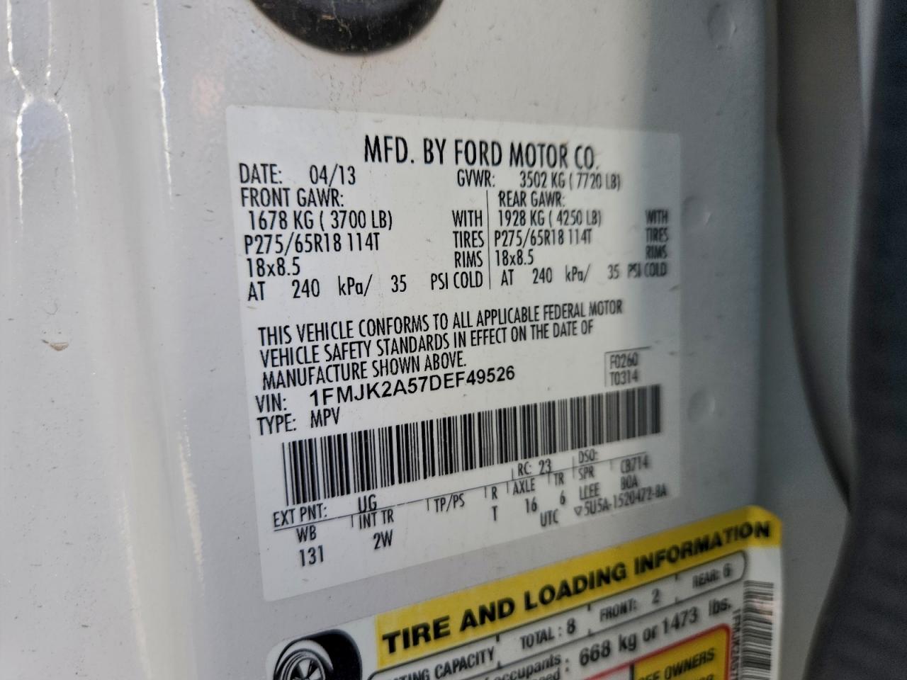 Ford Expedition El Limited Image 11