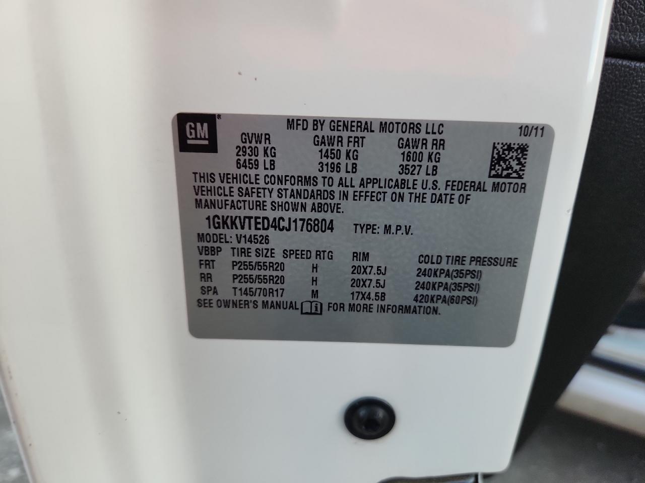 GMC Acadia Denali Image 4