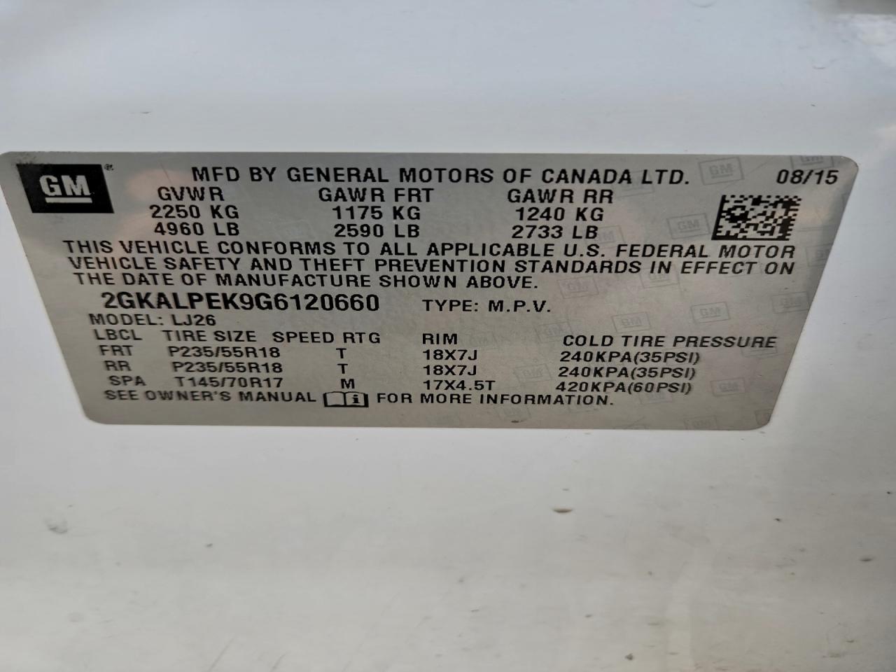 GMC Terrain Slt Image 4