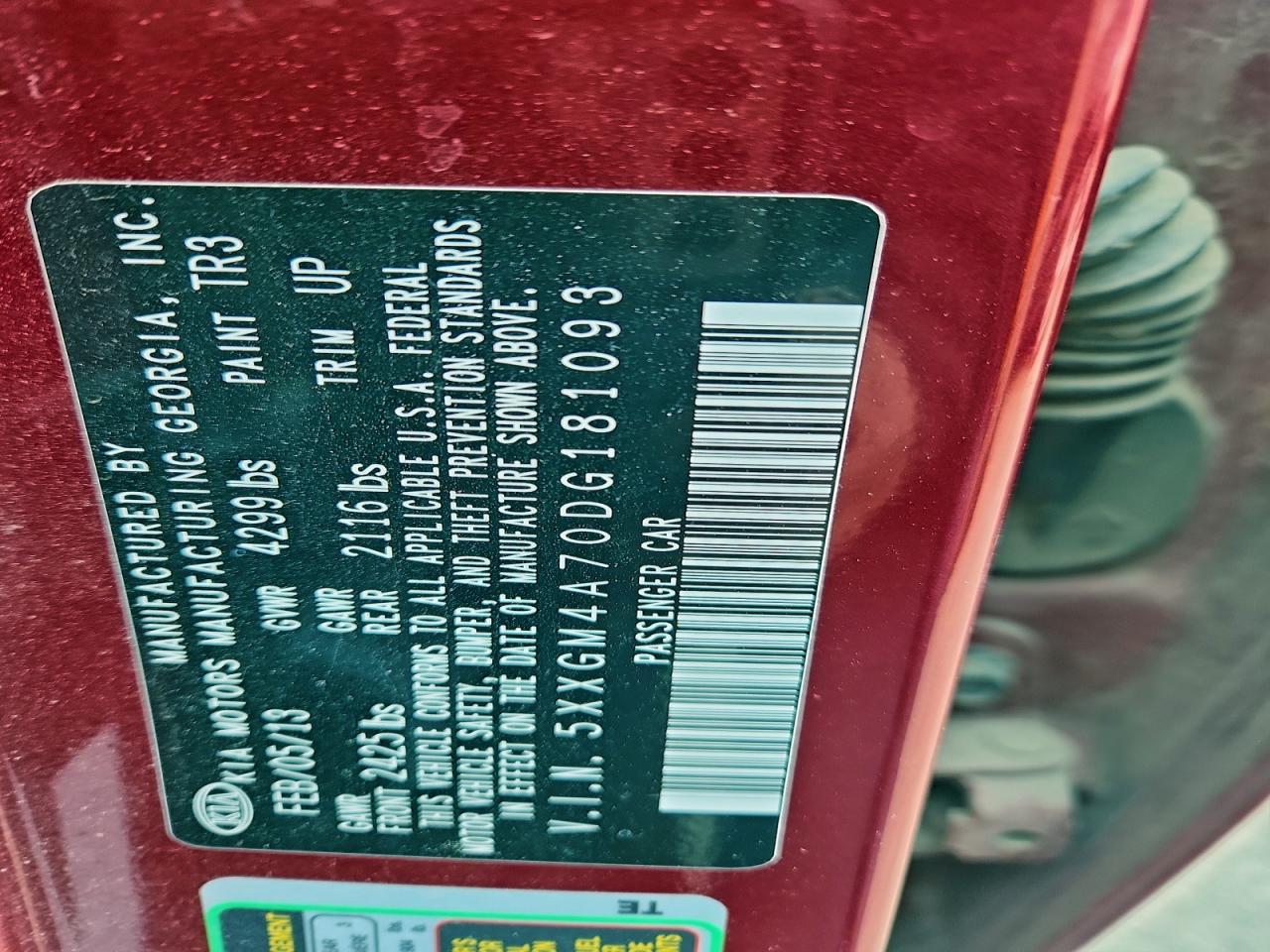 Kia Optima Lx Image 7