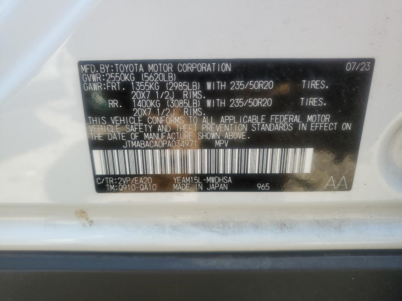 Toyota Bz4x Xle Xle Image 13