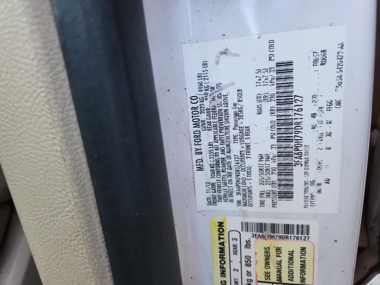 Ford Fusion Se Image 12