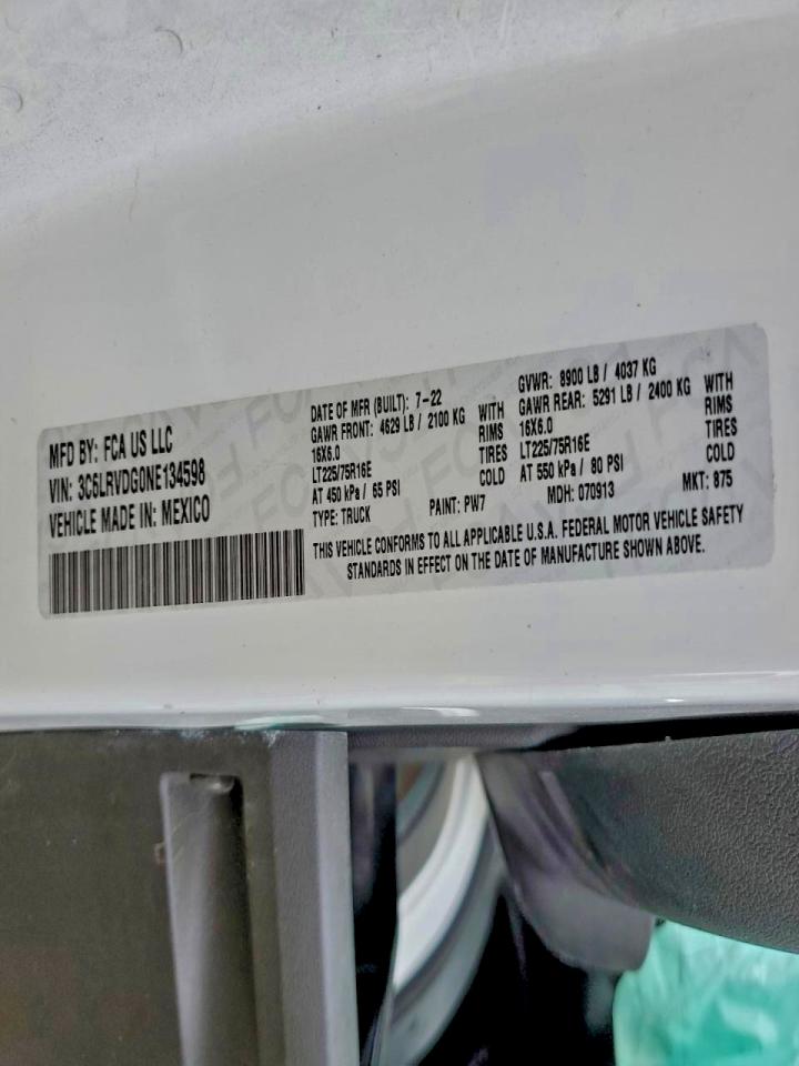 Ram Promaster 2500 High Image 7