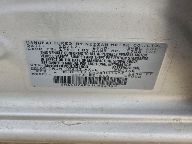 Nissan Versa S Image 6