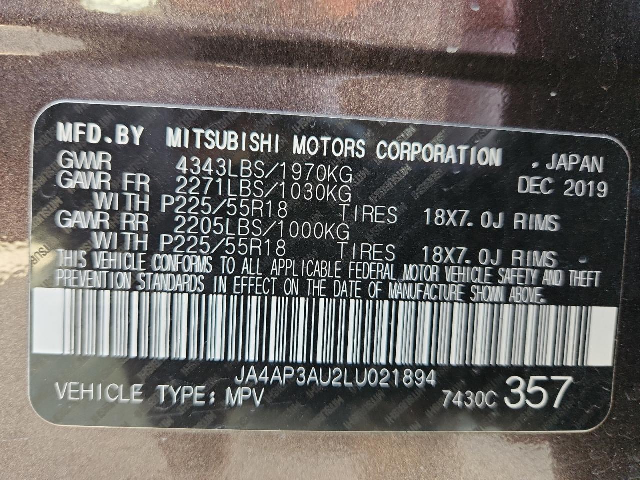 Mitsubishi Outlander Es Image 7