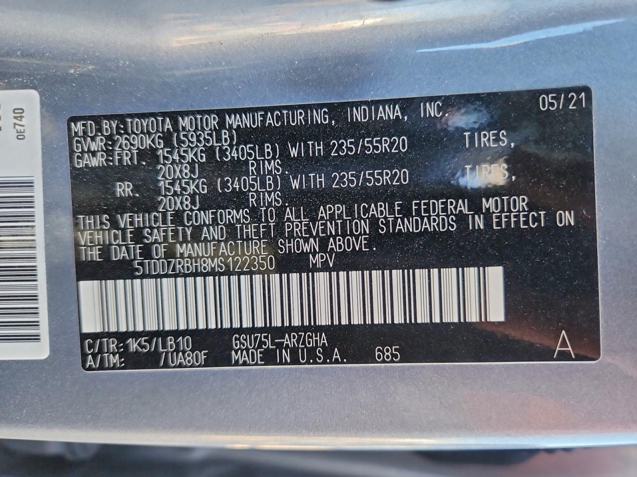 Toyota Highlander Limited Image 7