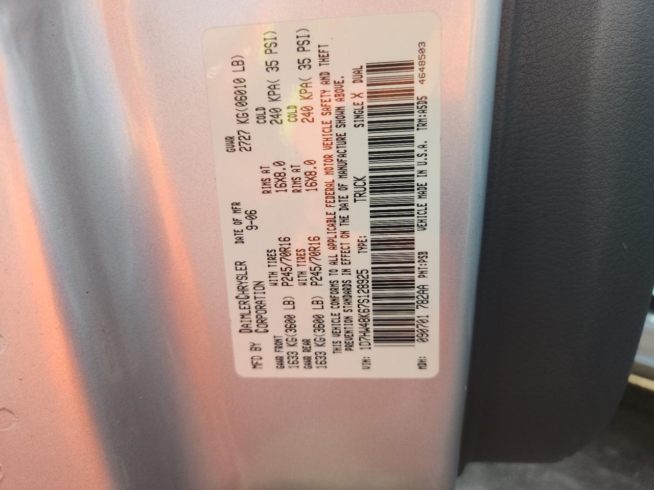 Dodge Dakota Quad Slt Image 7