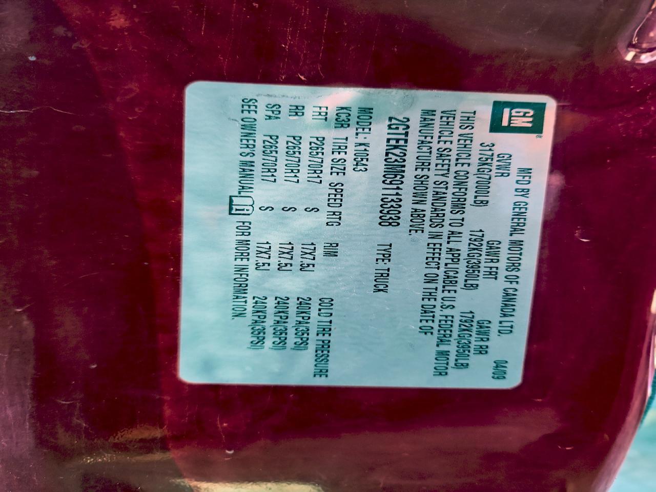 GMC Sierra K1500 Sle Image 12