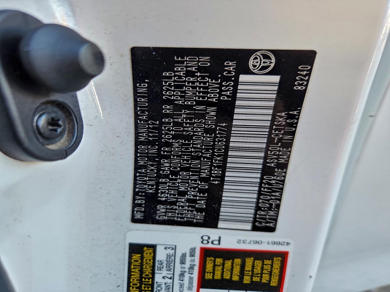 Toyota Camry Base Image 6