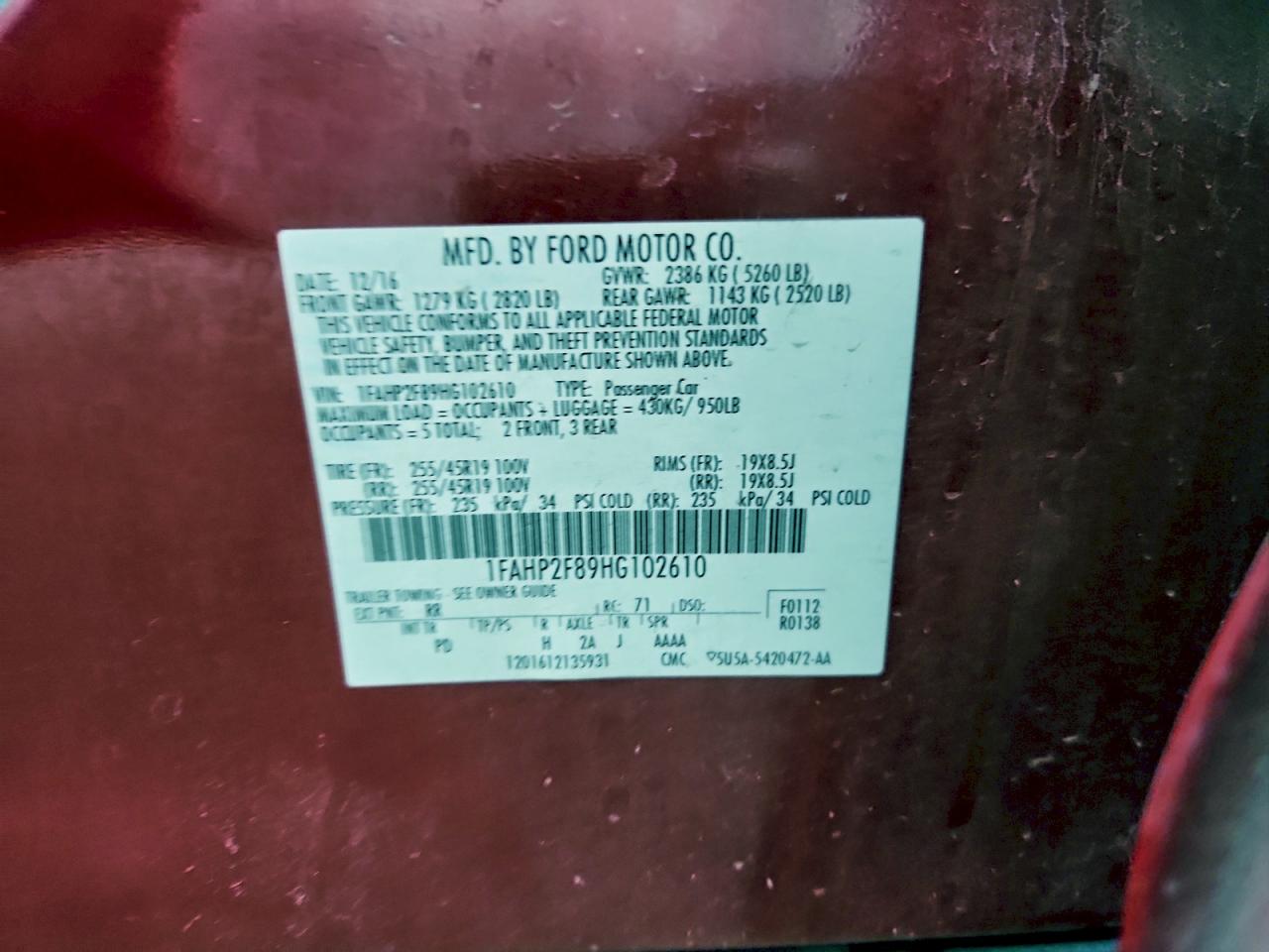 Ford Taurus Limited Image 10